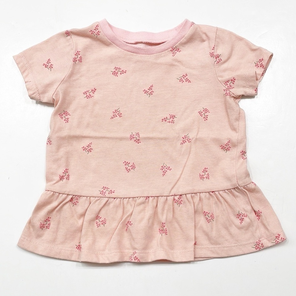 Okie Dokie baby girls floral print top